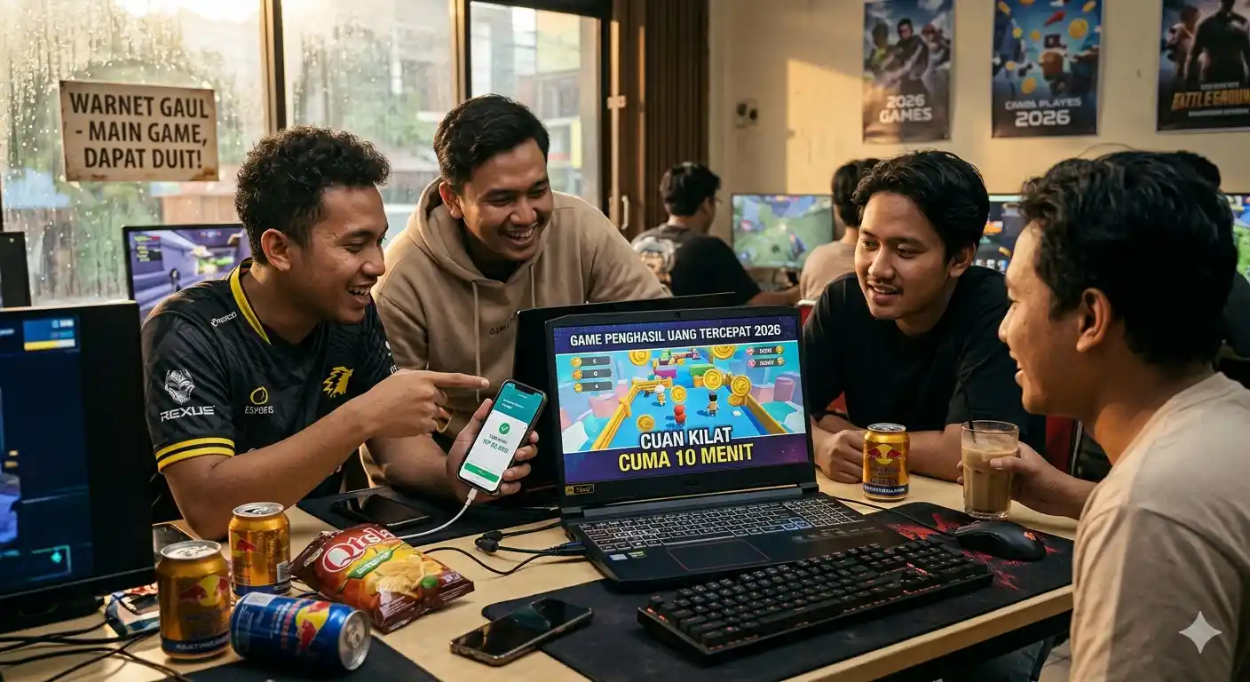 Game Penghasil Uang Tercepat 2026, Cuan Kilat Cuma 10 Menit